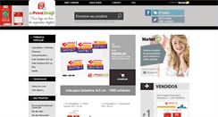 Desktop Screenshot of e-printshop.com.br